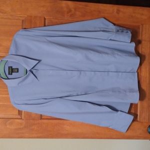 Lane Bryant women's size 22/24 tailored long-sleeved button down shirt